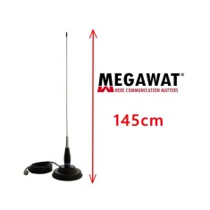 Antena Statie Radio CB Megawat ML145 cu Magnet Megawat 145PL