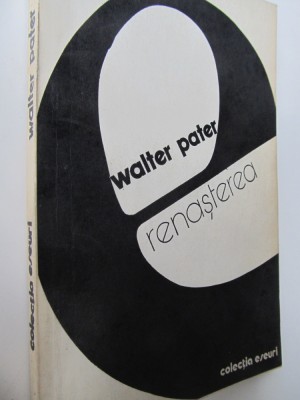 Renasterea - Walter Pater foto