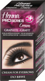 Henna Vopsea cremă pentru spr&acirc;ncene Graphite, 15 ml