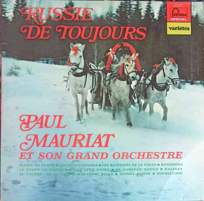 Disc vinil, LP. Russie De Toujours-Le Grand Orchestre De Paul Mauriat