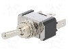 Intrerupator basculant, 3 pozitii, mod comutare ON-OFF-ON, SP3T, SCI - R13-7-01-HWR foto