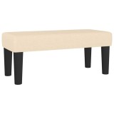 Cumpara ieftin Banca, crem, 70x30x30 cm, textil