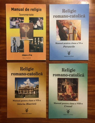 RELIGIE ROMANO-CATOLICA - Manual clasele V - VIII (Editura Presa Buna) foto