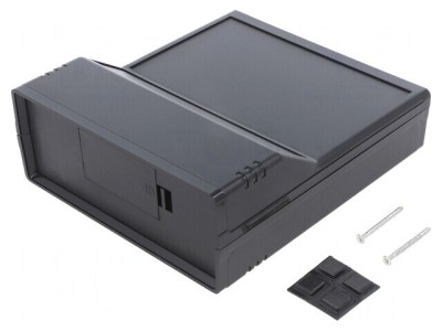 Carcasă Desktop ABS Neagră 154mm x 173mm x 61mm foto