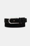 MICHAEL Michael Kors curea de piele culoarea negru, 29MKWB529016