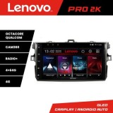 Navigatie Toyota Corolla Lenovo Kit-063 8 core QLED 2K 4+64 360 Android Waze USB Navigatie Internet Youtube Radio CarStore Technology