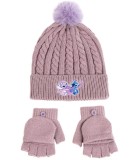 Set Caciula si ManusI Copii Cerda Stitch Tricotat 100% Acril Peste 3 Ani