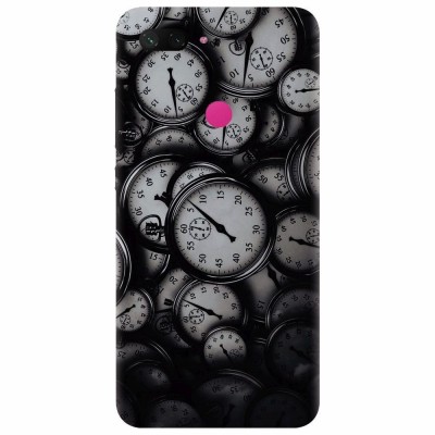 Husa silicon pentru Xiaomi Mi 8 Lite, Clocks Bw foto