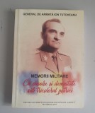 Ion Tutoveanu - Memorii militare. Cu onoare si demnitate sub tricolorul patriei , Dedicatie