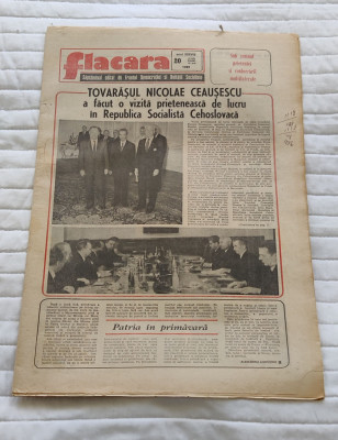 Ziarul FLACĂRA (19 mai 1989) Nr. 20 foto