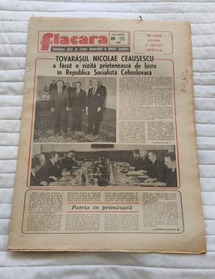 Ziarul FLACĂRA (19 mai 1989) Nr. 20 foto