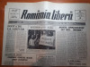 Ziarul romania libera 4 martie 1990-statuia lui lenin de la scanteia data jos