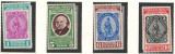 Paraguay 1940 Mi 516/19 MNH - 100 de ani de timbre, Nestampilat