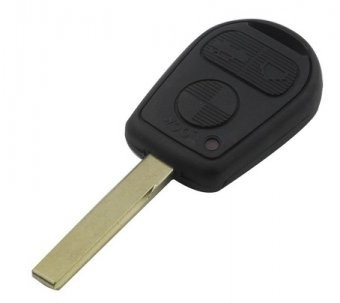 Carcasa cheie Topautochei&amp;reg; pentru BMW cu 3 butoane M3 Z4 X5 E46 325i 325ci 325xi 330i 330ci 330xi foto