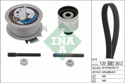 INA 530 0201 10 Set curea de distributie foto