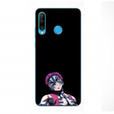 Husa compatibila cu Huawei P30 Lite Silicon Gel Tpu Model Demon Slayer Akaza