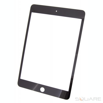 Geam Sticla iPad Mini 4, Black foto