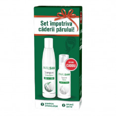 Set Parusan Sampon stimulator, 200 ml + Spuma de par Aktiv, 100 ml, Zdovit