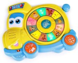 Jucarie interactiva Little Learner Autobuzul Scolii, Lumini, Sunete, Quiz Bilingv (Engleza/Spaniola), 12 Luni+