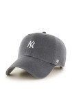 47brand șapcă New York Yankees culoarea gri, cu imprimeu