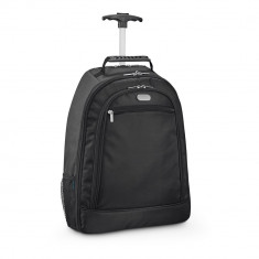 Rucsac troler Laptop 15.6 inch, Everestus, NE, 1680D si 300D, negru, saculet de calatorie si eticheta bagaj incluse foto