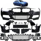 Bara frontala sport 2 completa cu accesorii potrivita pentru BMW Seria 3 F30 F31 11-19 Performance AutoTuning