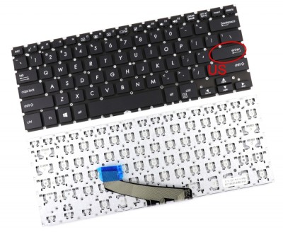 Tastatura Asus TP401 layout US fara rama enter mic, TP401M layout US fara rama enter mic foto