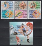 Guineea 1983 - Jocurile Olimpice de iarnă - Saraievo, Serie + Colita, MNH