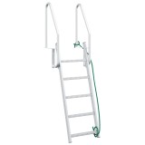 Scară de doc Altele Manual Argintiu 58 x 77 x 191 cm Aluminiu