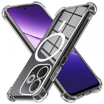 Husa MagSafe pentru Oppo A5 Pro 4G / A5 Pro, Techsuit, Shockproof, Transparenta foto