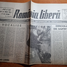 romania libera 19 iulie 1990-articol termocentrala anina si dincolo de sapanta
