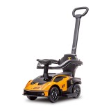 Premergator Lamborghini Essenza SC V12, Sunete, 12-36 luni, Max 25 kg, Masina de Curse, Roti Mari Negre, Cadou Copii