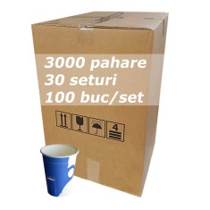 Bax pahare de carton Lavazza 7 oz, 210 ml, 3000 buc