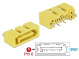 Conector de alimentare SATA 6 Gb/s 8 pini tata, Delock 89886