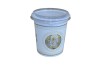 Set 100 buc Pahare de Pasti, Hristos a Inviat, din plastic, cu capac, 400 ml, model icoana