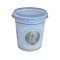 Set 100 buc Pahare de Pasti, Hristos a Inviat, din plastic, cu capac, 400 ml, model icoana