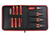 Set unelte FELO 11 piese izolate 1kV cleşti şi şurubelniţe cod 41381104