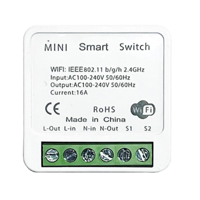 Releu smart Wi-fi pentru panouri de incalzire IR Wertberg, compatibil Tuya, Harder HD0100