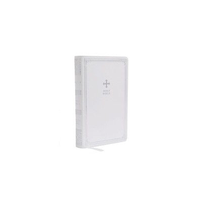 Nrsv, Catholic Bible, Gift Edition, Leathersoft, White, Comfort Print: Holy Bible foto