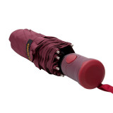 Cumpara ieftin Umbrela telescopica, rosu bordeaux, deschidere automata, diametru 102cm