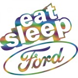 Cumpara ieftin Sticker Ford Eat Sleep