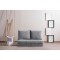 Canapea extensibila cu 2 locuri Matilda, Multicolor, 120 x 62 x 68 cm