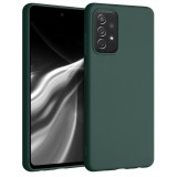 Husa pentru Samsung Galaxy A72, Silicon, Verde, 54358.169, Carcasa, Kwmobile