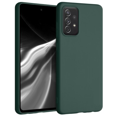 Husa pentru Samsung Galaxy A72, Silicon, Verde, 54358.169 foto