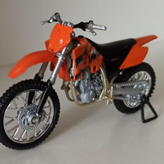 Macheta motocicleta KTM 450 SX Racing - Welly 1/18