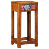 Suport pentru telefon, 35x35x75 cm, lemn masiv de acacia
