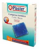 Compresa Termica QPLASTER Cald/Rece 13x13 cm, Refolosibila, Terapie Dureri, Musculare, Articulare, Menstruale, Migrene