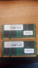 Memorie Laptop 2x 2GB DDR2 800 SO-DIMM CL5 foto