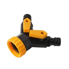 Ramificator 2 canale, reglabil, filet interior 3/4&quot; + 1&quot;, di