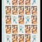 2001 Romania - Gheorghe Hagi coala de 18 marci + 7 viniete LP 1548 b, MNH
